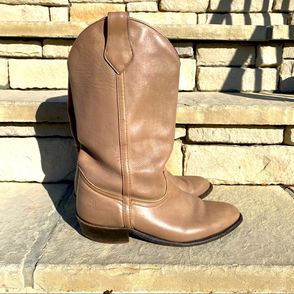 FRYE men's cowboy western style tall boots Sz 10.5 D